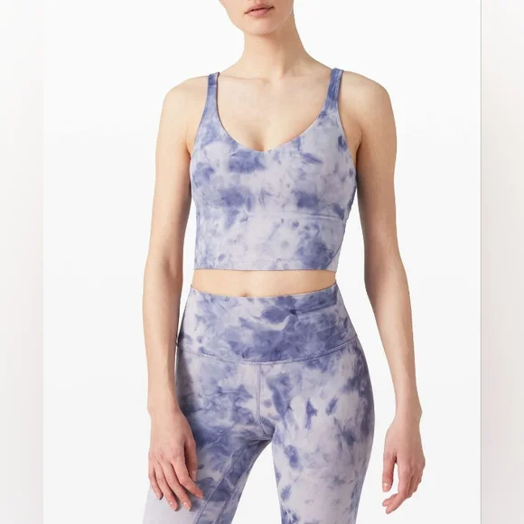 Lululemon Align Tank *Diamond DyeDiamond Dye Iced Iris Peri Purple Sz 10 - Picture 1 of 6